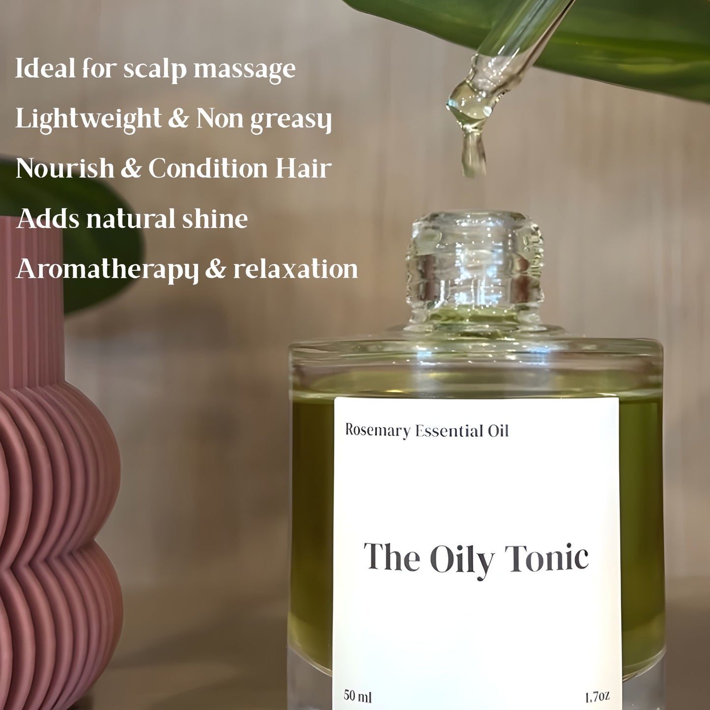 The Oily Tonic™ - Premium Rosemary Oil for Hair Growth